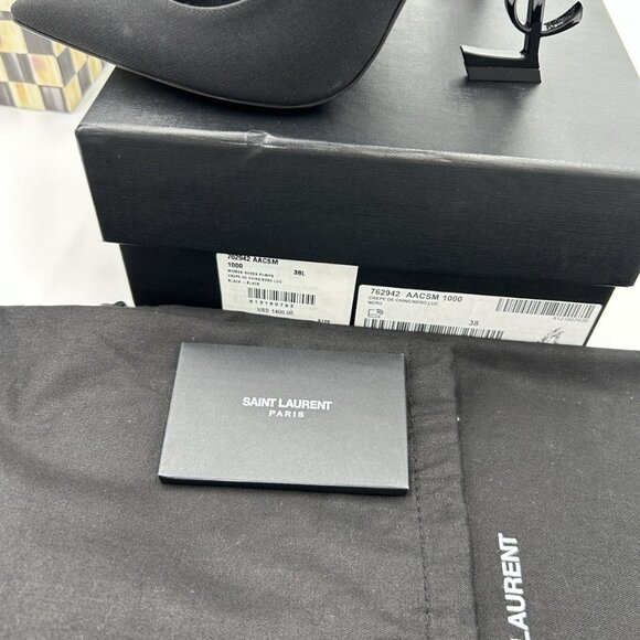 YSL Saint Laurent Opyum Sling back heels - Picture 8 of 14